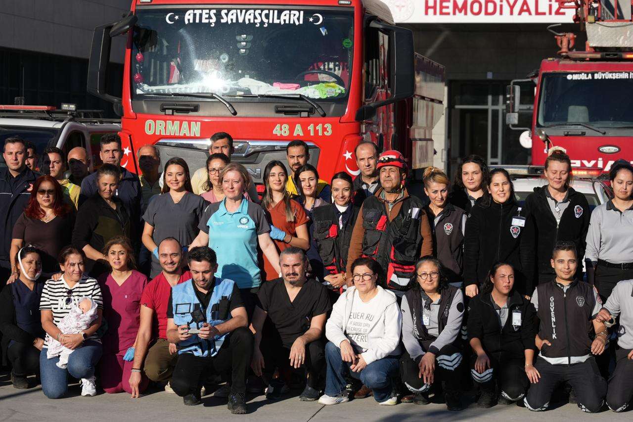 Marmaris Devlet Hastanesi’nde HAP Tatbikatı Başarıyla Gerçekleştirildi 3